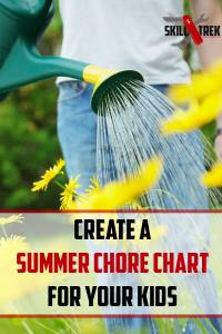 Summer is here and with it comes lots of outdoor chores. We want to teach our children responsibility right? Why not create a summer chore chart for your kids? Here are some tips and ideas to get you started with a summer chore chart.