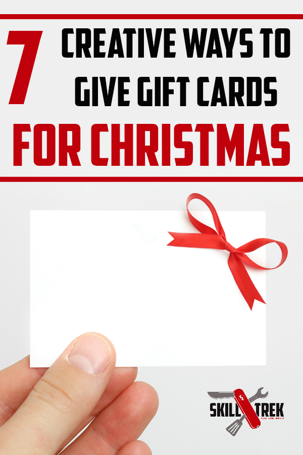 Gift cards are a great gift this holiday season. But, they aren't exactly creative to give right? Not anymore! Here are some fun creative ways to give gift cards this holiday season. Just one of the 12 skills of Christmas!