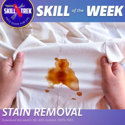 Stain Removal Is A Skill That Will Save Your Kids Money