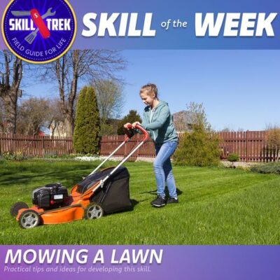 Teach Your Child How To Mow The Lawn